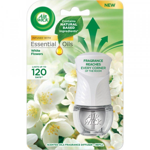 Air Wick Bloom-White Flower elektrický osviežovač + náplň 19ml