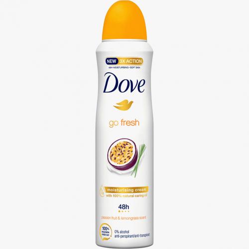 Dove Go Fresh passion fruit deodorant 150ml