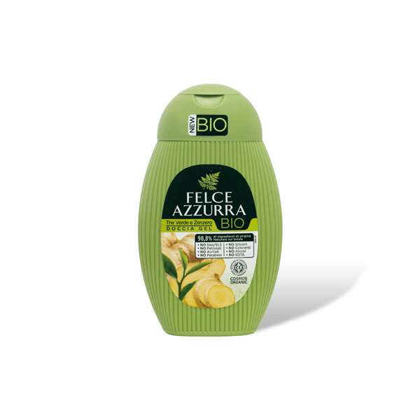 E-shop Felce Azzurra Bio Thé Verde e Zenzero sprchový gél 250ml