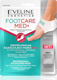 Eveline Cosmetics Eveline Cos. Foot Care Med exfoliačná maska na päty 2 ks