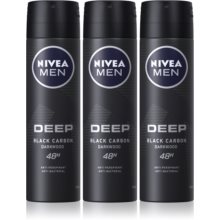 Nivea Men Deep  BLACK CARBON  deospray 150 ml