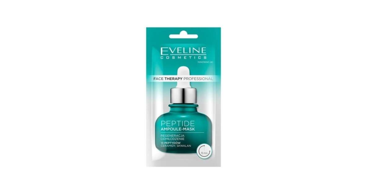 E-shop Eveline Cosmetics EVELINE maska - PEPTIDE regeneračná a omladzujúca 8ml