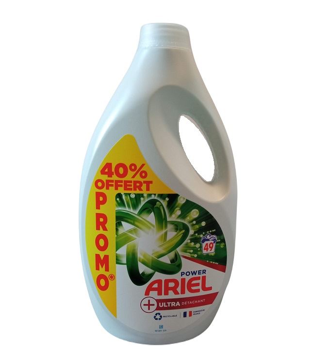 E-shop Ariel + Extra Clean Power gél na pranie 2,45l 49 praní