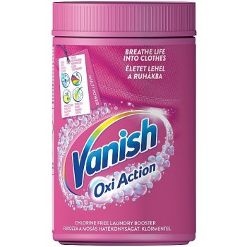 Vanish Oxi Action Pink prášok na škvrny 470g