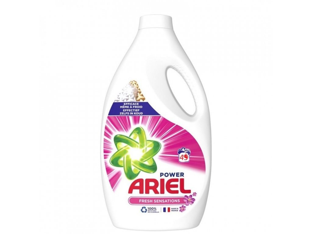 Ariel Power Fresh sensation  gél na pranie 2,450L 49PD