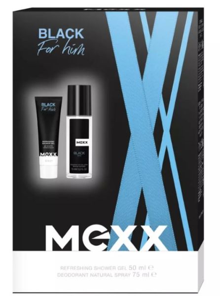 E-shop Mexx For Him Black Men darčekový set