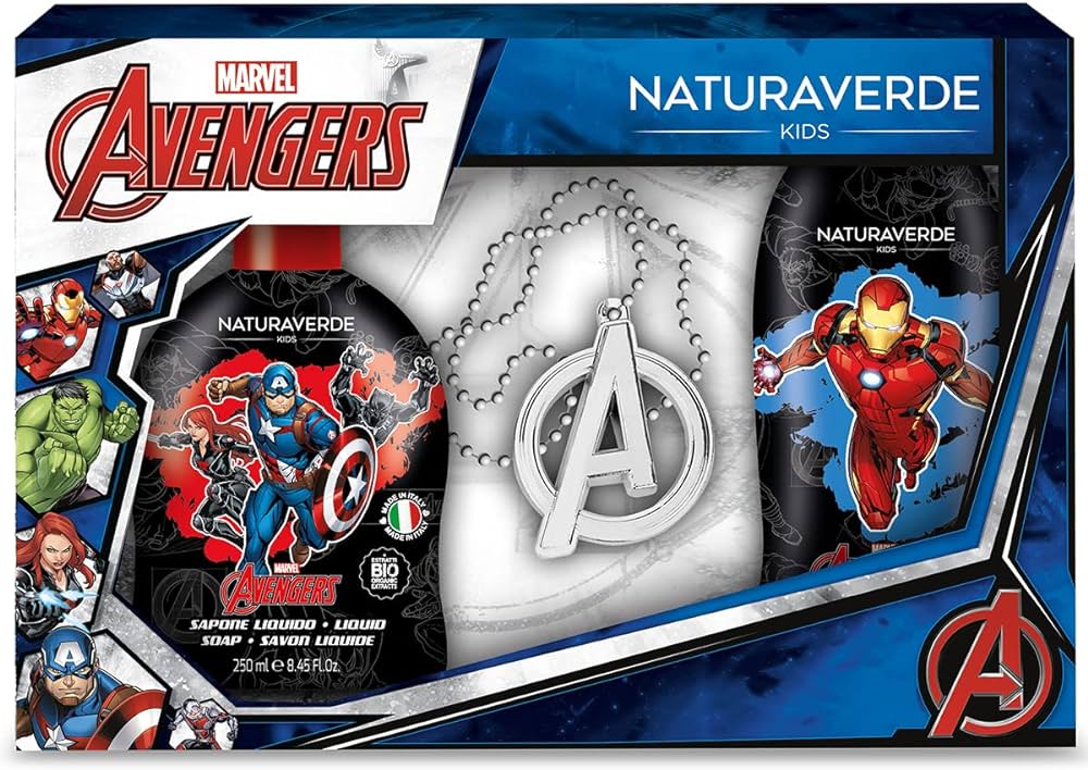 E-shop NATURAVERDE Avengers darčekový set