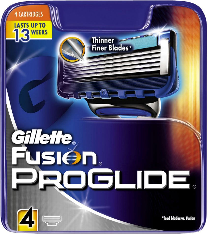E-shop Gillette Fusion Proglide čepielky 4ks
