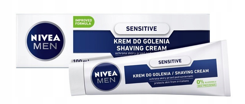 Nivea Men Sensitive krém na holenie 100ml