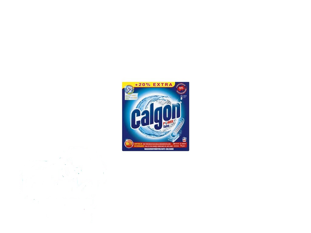Calgon Powerball 3in1 tabletky na zmäkčovanie vody 66ks