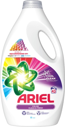 E-shop Ariel Color turbo clean gél na pranie 2150ml 43PD