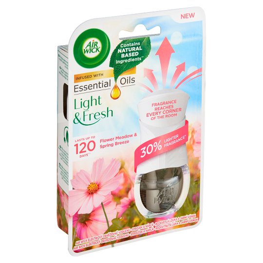 E-shop Air Wick Flower Meadow & Spring Breeze elektrický osviežovač + náplň 19ml