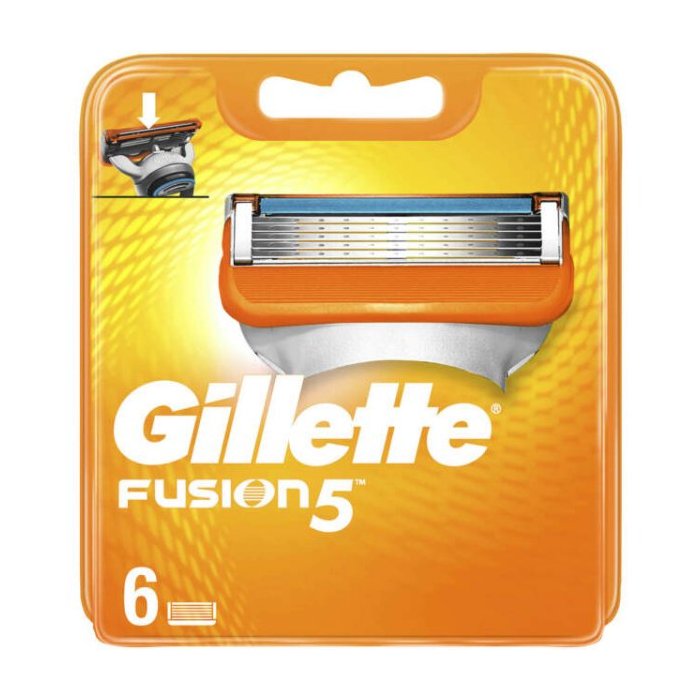 Gillette Fusion 5 náhradné čepieľky 6ks
