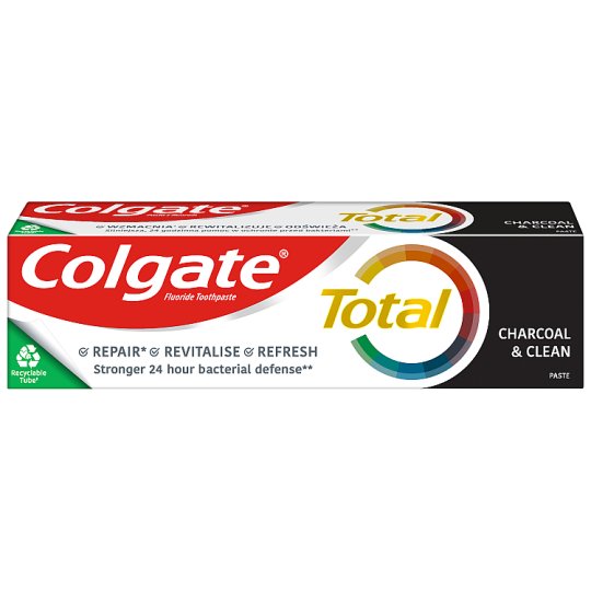 Colgate Colgat Total Charcoal & clean zubná pasta 75ml