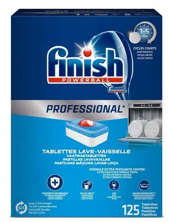 E-shop Finish - Calgonit Finish Powerball Professional tablety do umývačky 125ks