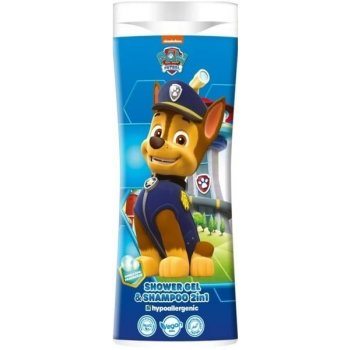 Paw Patrol modrá pena do kúpeľa a šampón 2v1 300ml