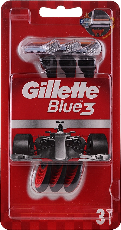 Gillette Blue3 Nitro holiaci strojček 3ks