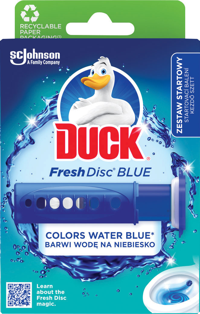 DUCK Fresh Discs WC gél náhrada 2x36ml colors blue