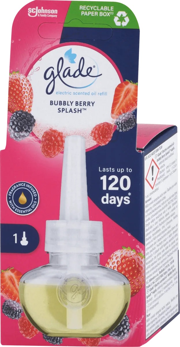 GLADE Automatic Bubbly berry splash náplň 20 ml