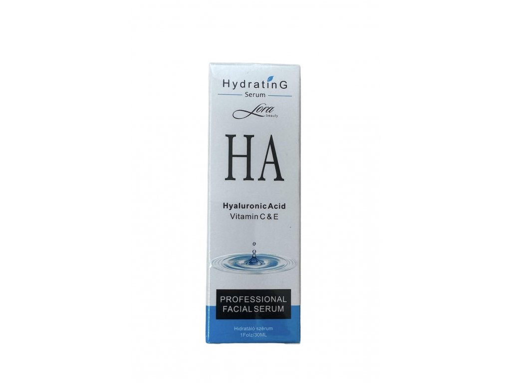 Lora Hydrating pleťový sérum HA Hyaluronic Acid Vitamin C E 30ml