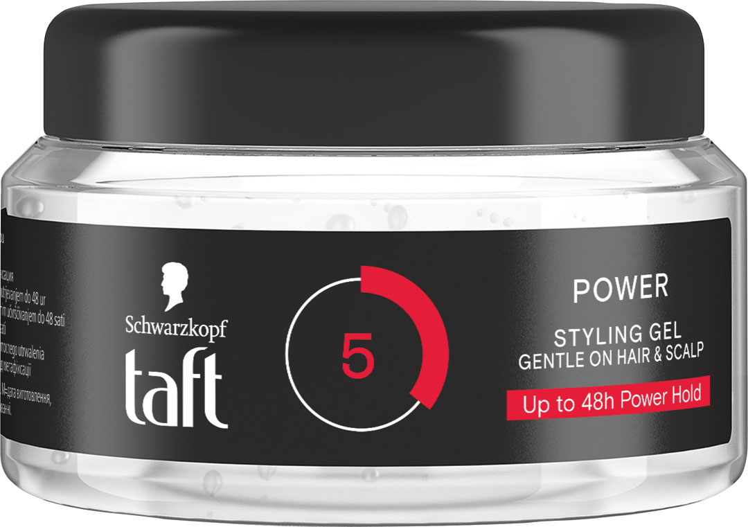 E-shop Taft Power (5) gél na vlasy 250 ml