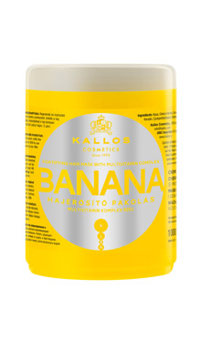 Kallos Banana maska na vlasy s multivitamínovým komplexom 1000ml