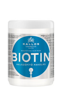 E-shop Kallos Biotin maska 1l