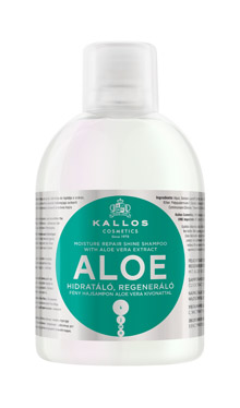 Kallos ALOE VERA hydratačný šampón na suché a lámavé vlasy s výťažkami z Aloe 1l