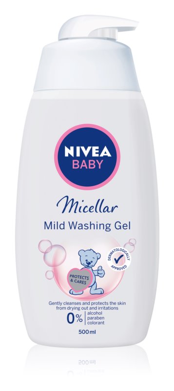 NIVEA Baby Micellar sprchový gél pre deti 500ml