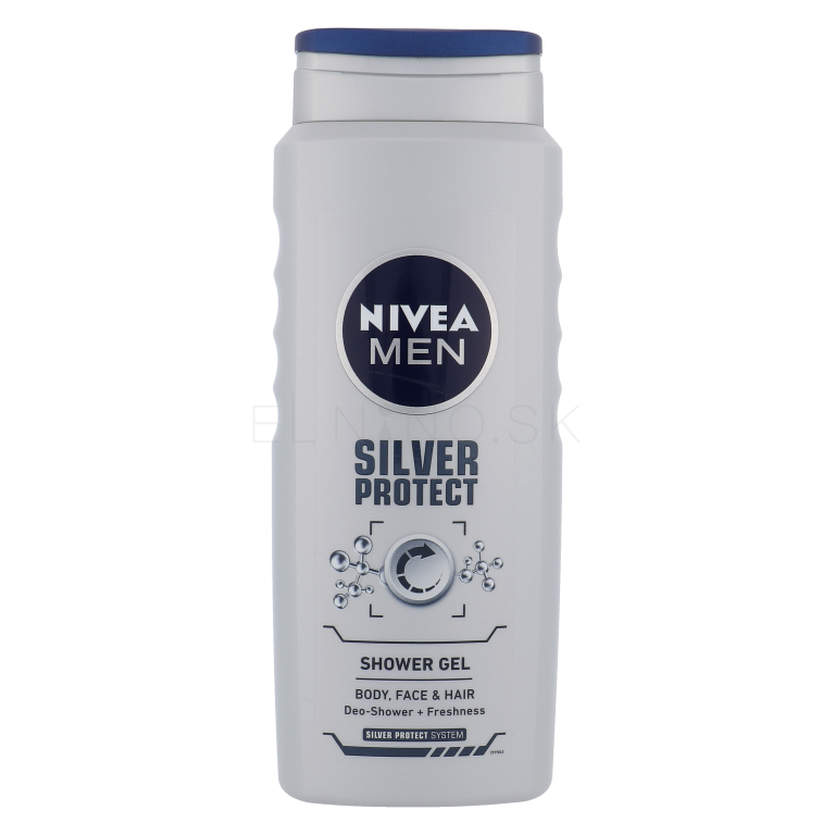 Nivea Men Silver Protect sprchový gél 500ml