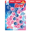 Bref Power Aktiv GIGA Pack Flower Blossom WC Blok 4x50g