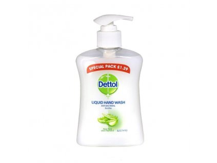 54402 dettol tekute mydlo 250ml aloe vitamin e uk