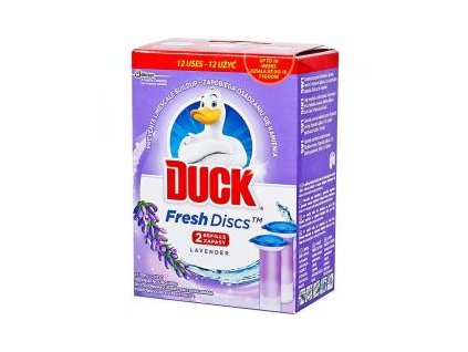 54972 duck fresh discs wc napln 2x36ml levandule