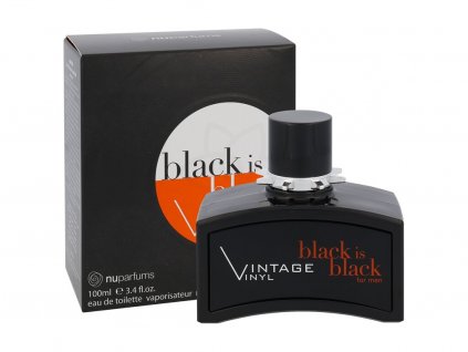 74055 black is black vintage 100 ml edt
