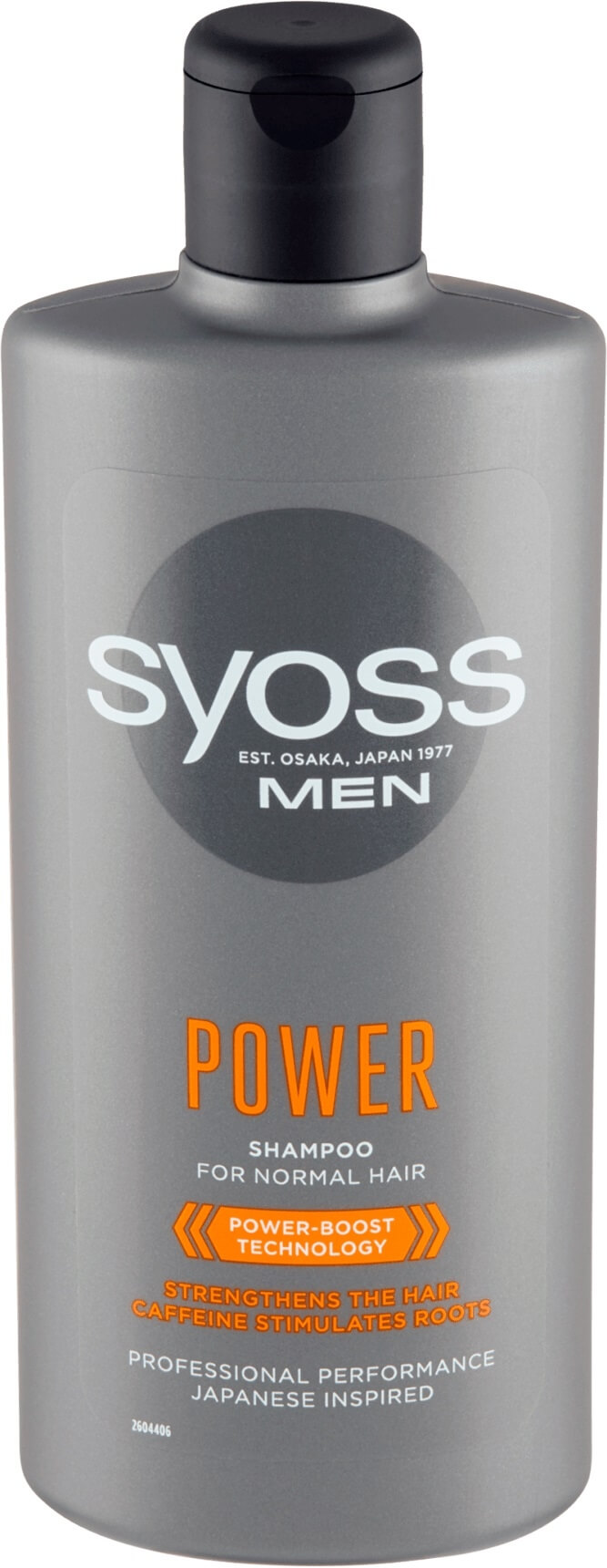 SYOSS MEN POWER šampón pre mužov s normálnymi vlasmi 440 ml