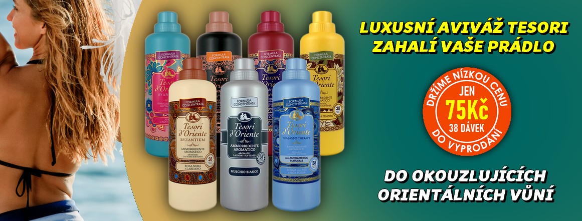 DRŽÍME NÍZKOU CENU - TESORI D'ORIENTE Aviváž 760ml (38dávek)