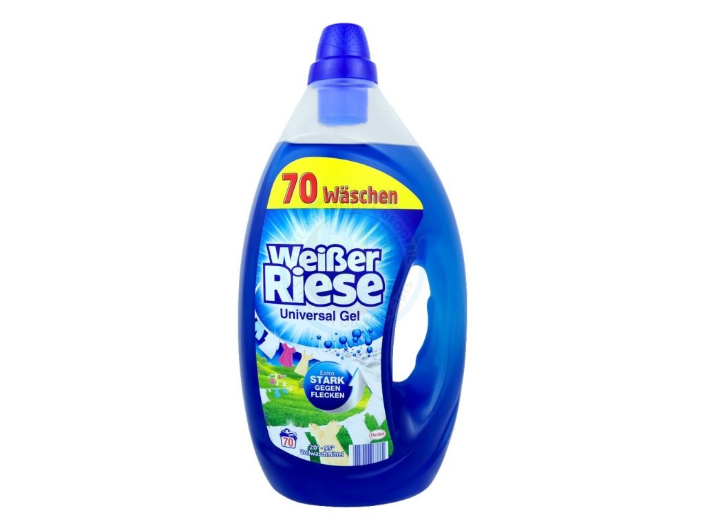 Prací CZ gel (70dávek) WEISSER domů RIESE - Drogerie 3,5L