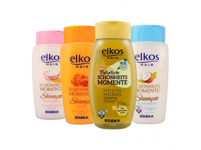 elkos hair schonheits momente sampon 250ml 4druhy