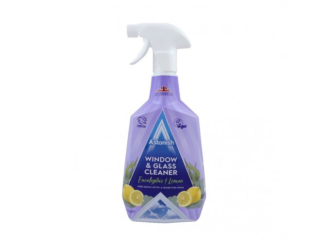 astonish window glass cleaner rozprasovac 750ml eucalyptus lemon