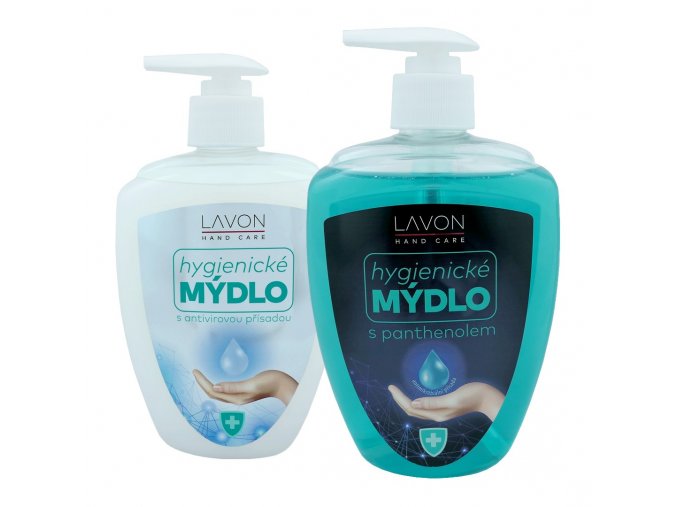 lavon hand care hygienicke mydlo pumpicka 500ml 2druhy
