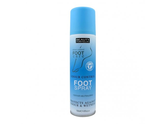beauty formulas odour control foot spray 150ml