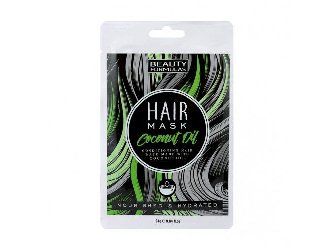 beauty formulas hair mask 1ks coconut oil