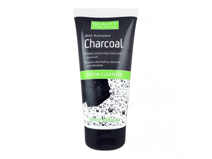 beauty formulas charcoal detox cleanser 150ml