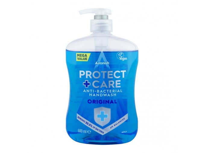 astonish protect care original antibakterialni mydlo pumpicka 600ml