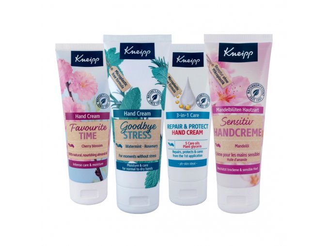 kneipp hand cream 75ml 4druhy