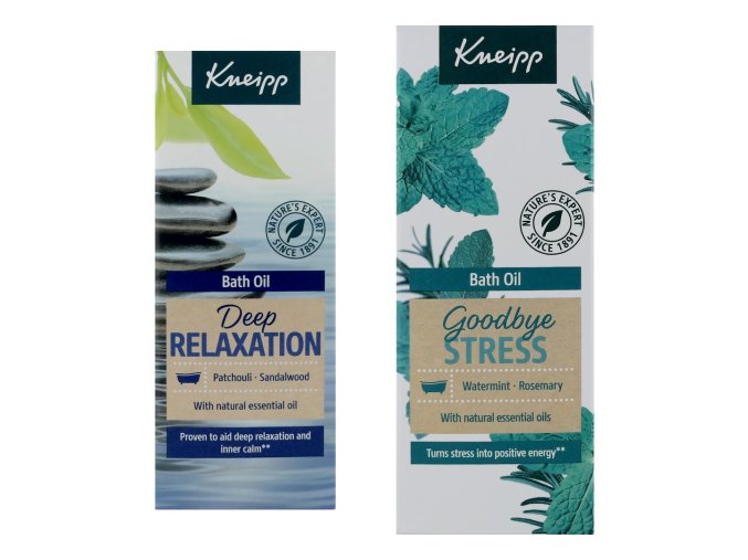 kneipp bath oil 100ml 2druhy