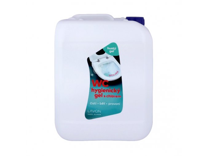 lavon easy clean wc hygienicky gel s chlorem husty gel 5l