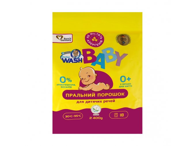 doctor wash baby praci prasek 2400g 18davek