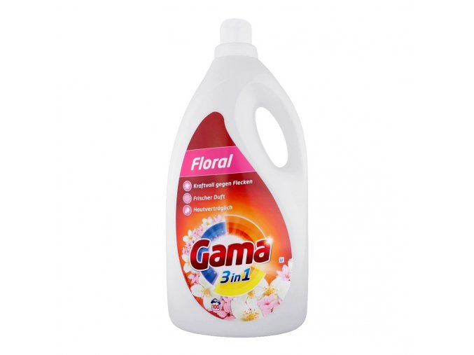 gama 3in1 praci gel 5l 100davek floral