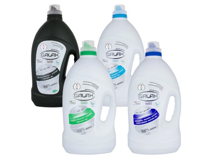 galax praci gel 4kg 114davek 4druhy
